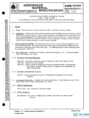 SAE AMS4041K PDF