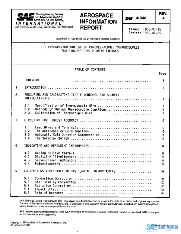 SAE AIR46A PDF