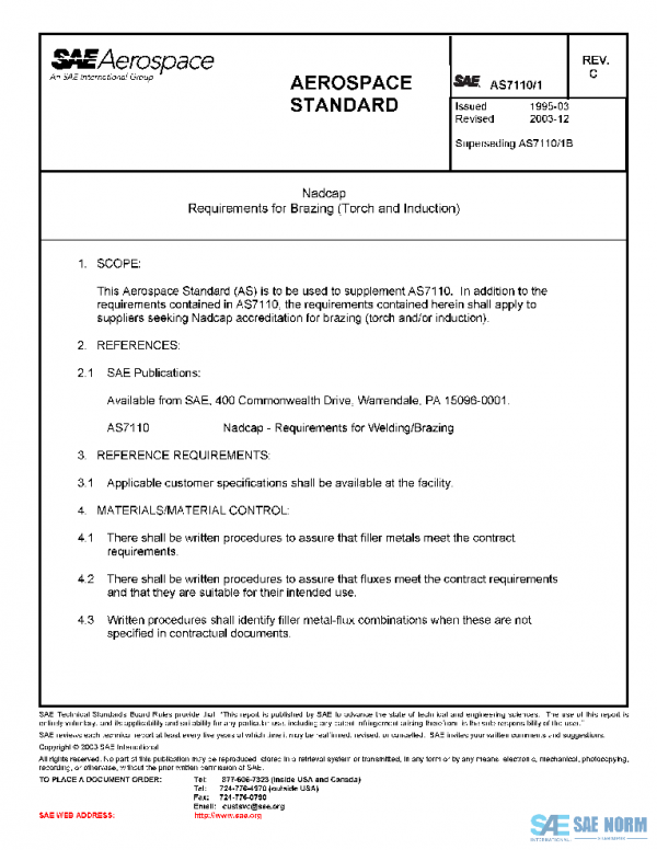 SAE AS7110/1C PDF