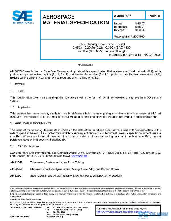 SAE AMS6374E PDF