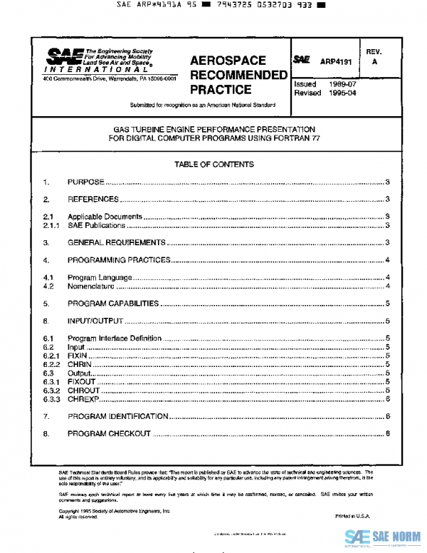 SAE ARP4191A PDF