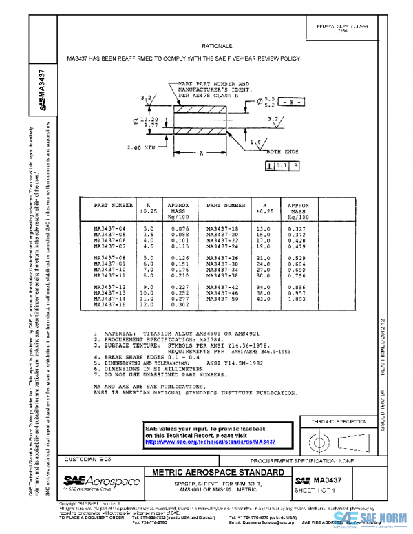 SAE MA3437 PDF