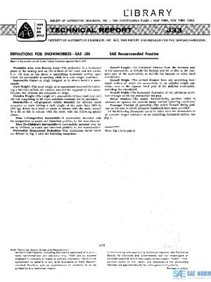 SAE J33_197303 PDF