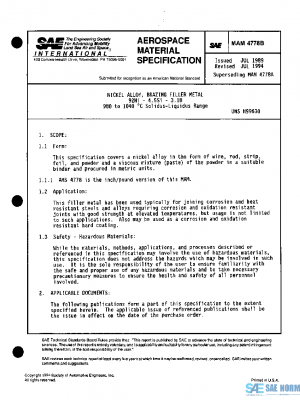 SAE MAM4778B PDF