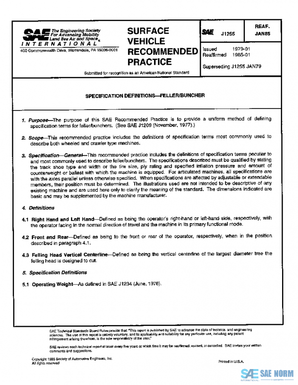 SAE J1255_198501 PDF