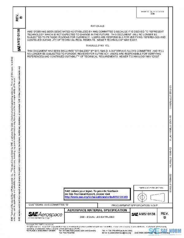 SAE AMS10138B PDF