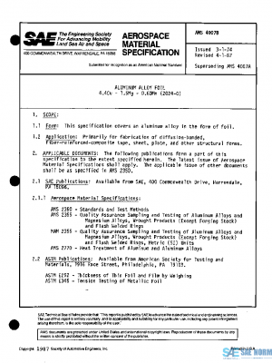 SAE AMS4007B PDF