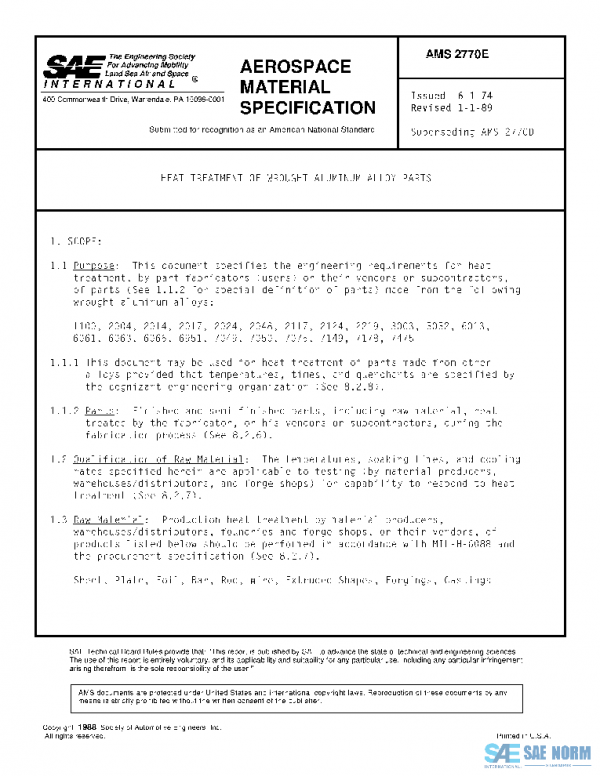 SAE AMS2770E PDF