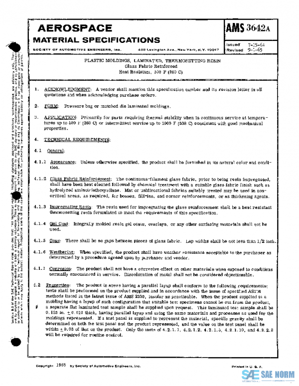 SAE AMS3642A PDF SAE AMS3642A PDF