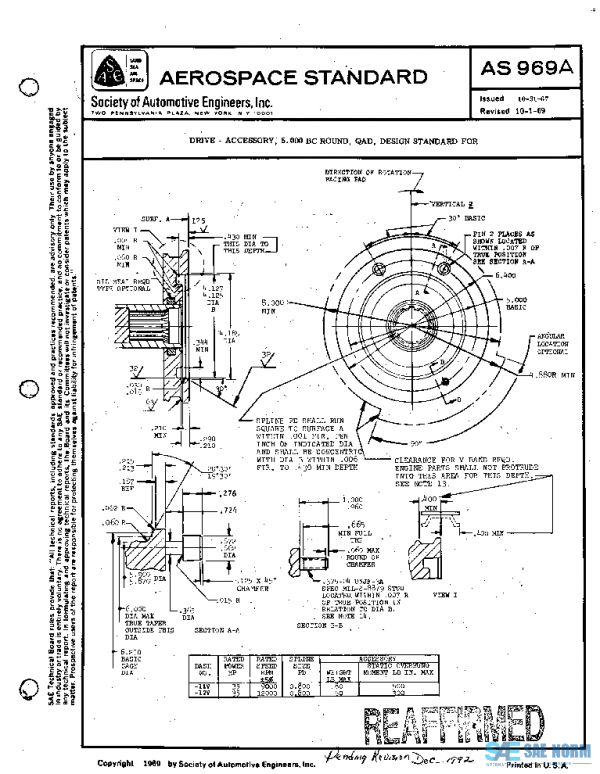 SAE AS969A PDF