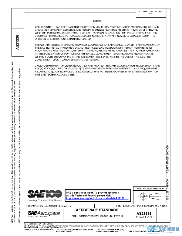 SAE AS21236 PDF