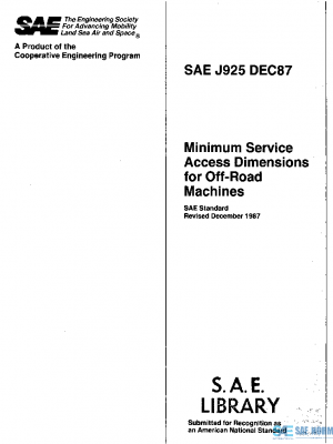 SAE J925_198712 PDF