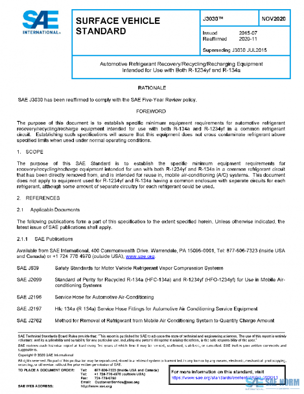 SAE J3030_202011 PDF