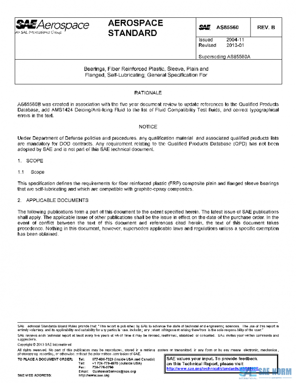 SAE AS85560B PDF