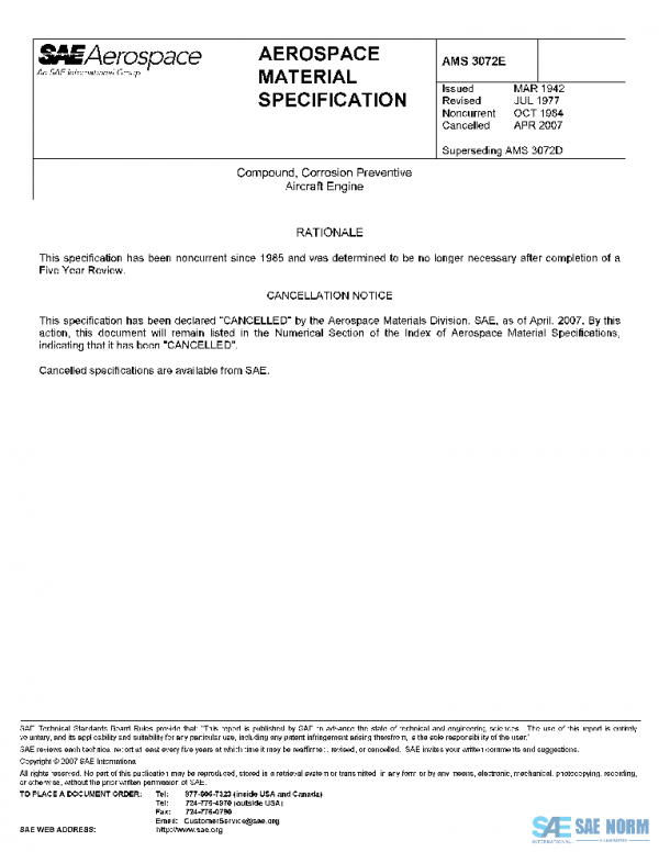 SAE AMS3072D PDF