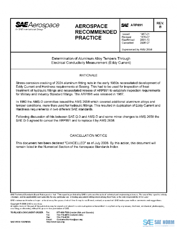 SAE ARP891B PDF