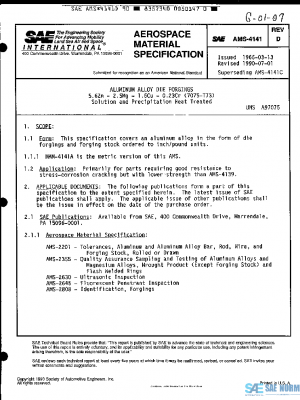 SAE AMS4141D PDF