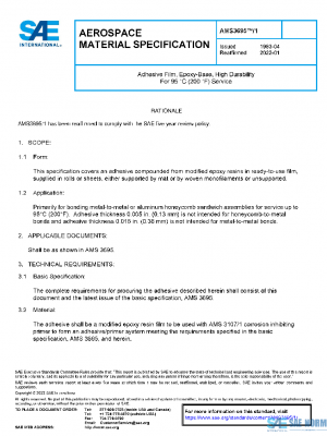 SAE AMS3695/1 PDF