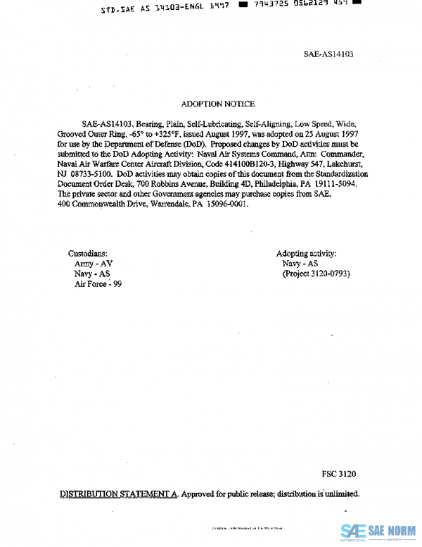 SAE AS14103 PDF SAE AS14103 PDF