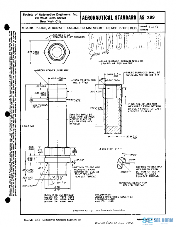 SAE AS299 PDF SAE AS299 PDF
