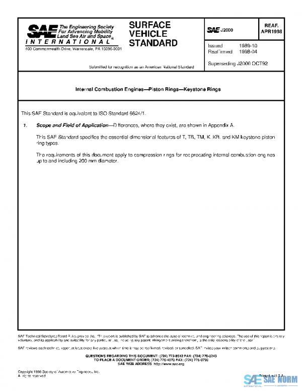 SAE J2000_199804 PDF