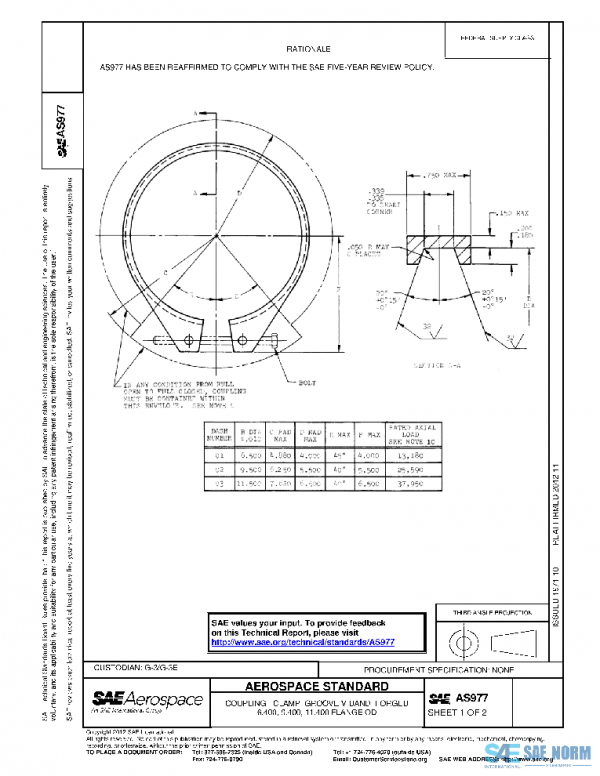 SAE AS977 PDF SAE AS977 PDF