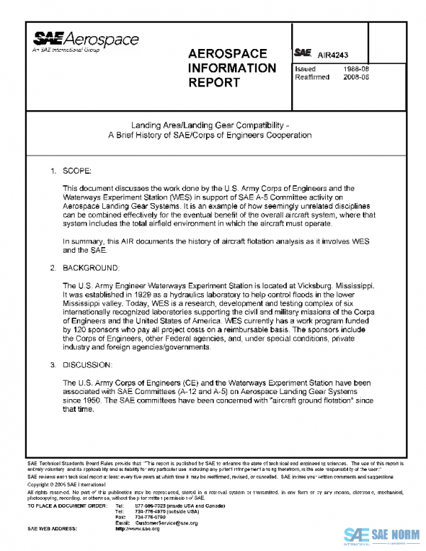 SAE AIR4243 PDF