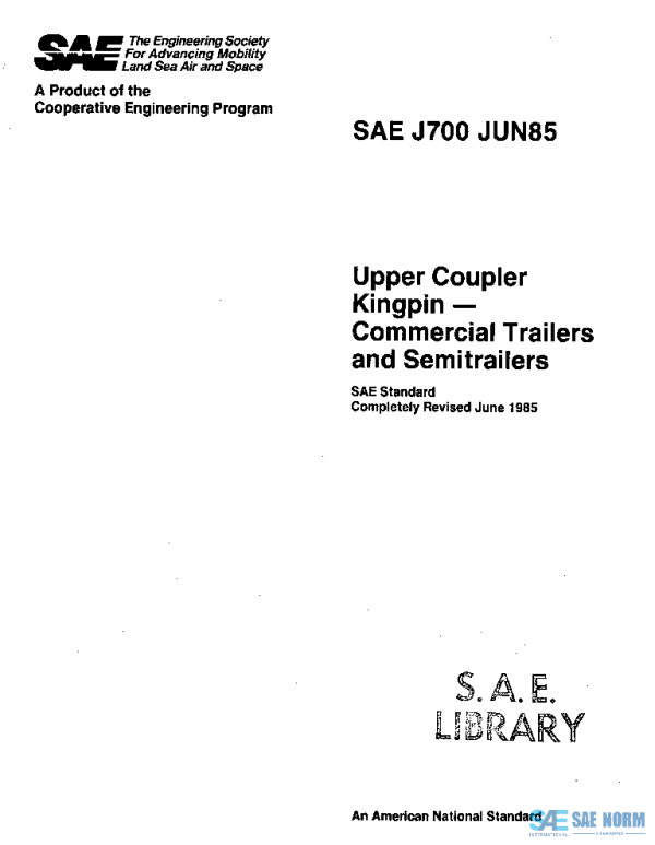 SAE J700_198506 PDF