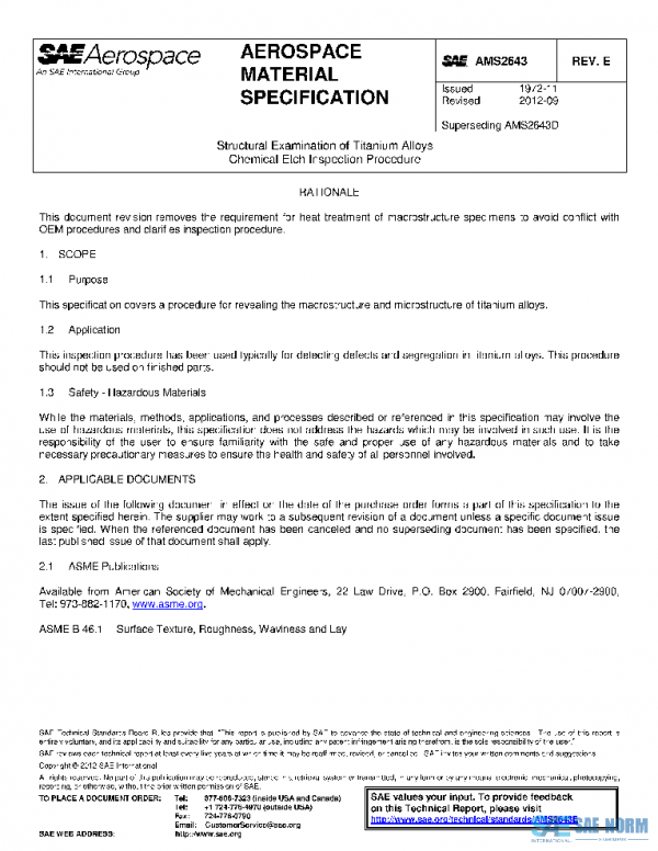 SAE AMS2643E PDF