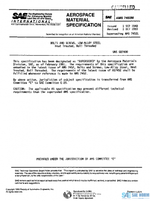SAE AMS7452M PDF