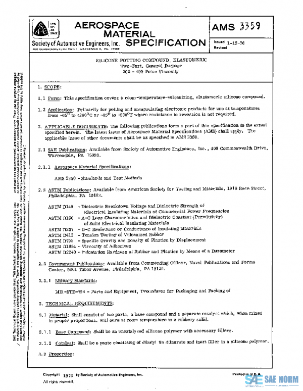 SAE AMS3359 PDF SAE AMS3359 PDF