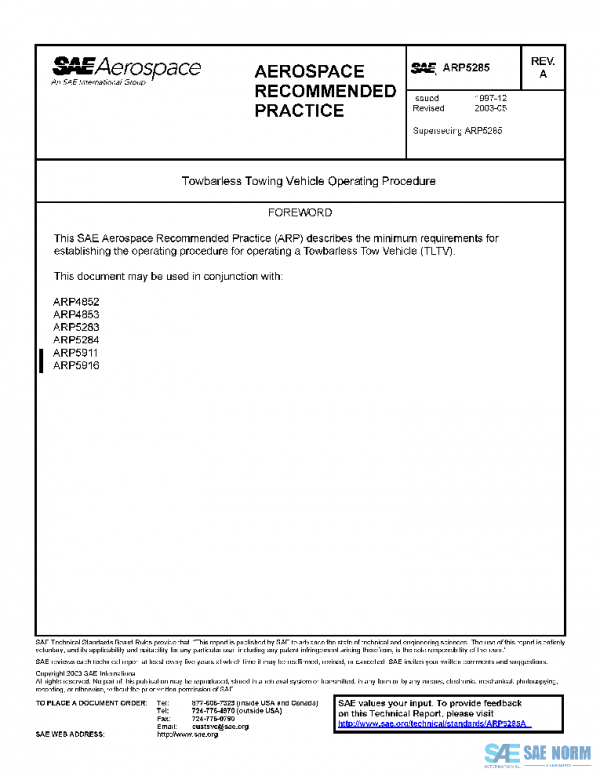 SAE ARP5285A PDF