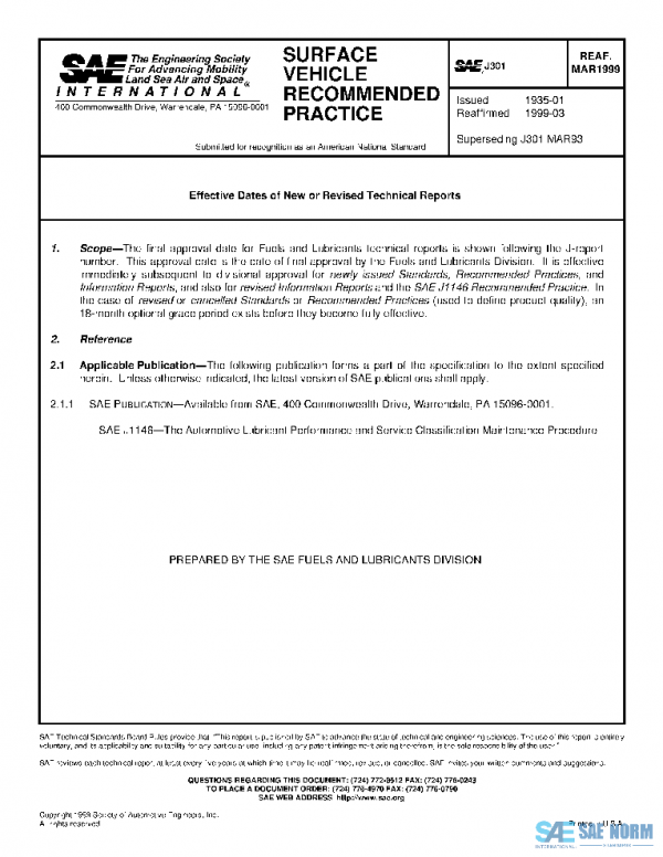 SAE J301_199903 PDF
