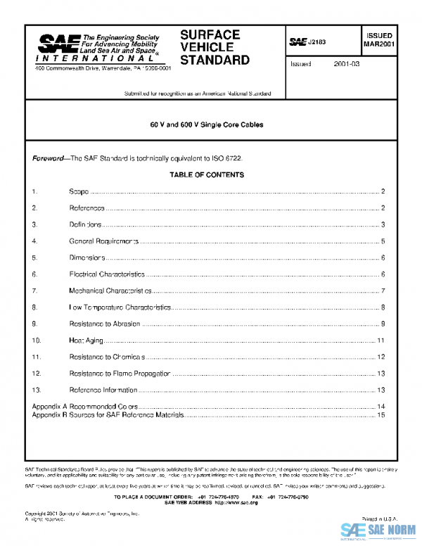 SAE J2183_200103 PDF