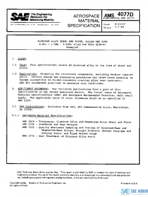 SAE AMS4077D PDF