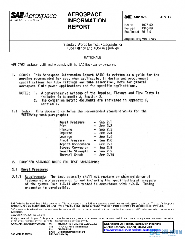 SAE AIR1378B PDF