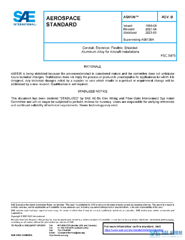 SAE AS6136B PDF SAE AS6136B PDF