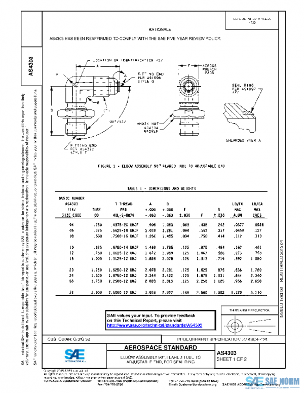 SAE AS4303 PDF