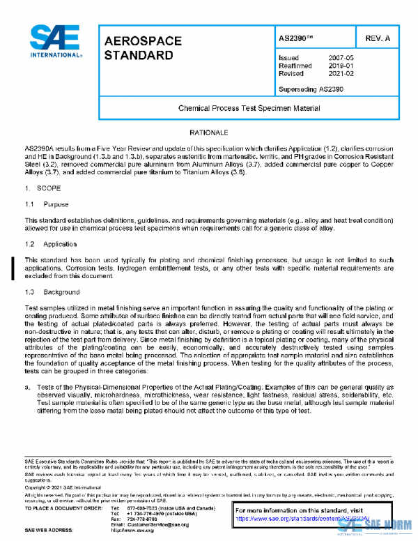 SAE AS2390A PDF