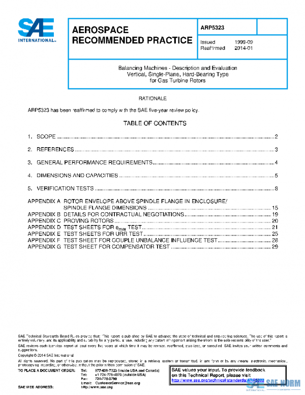 SAE ARP5323 PDF