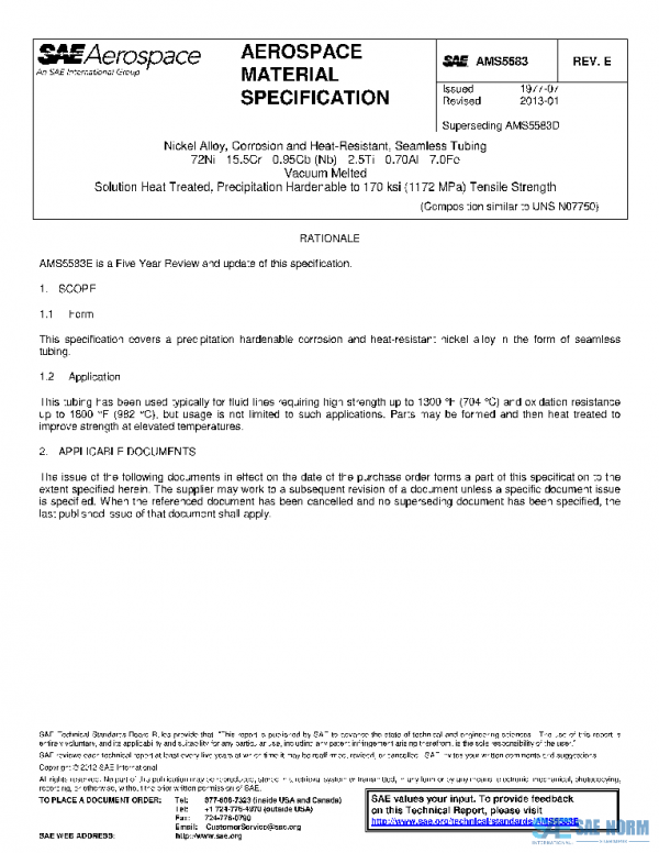 SAE AMS5583E PDF