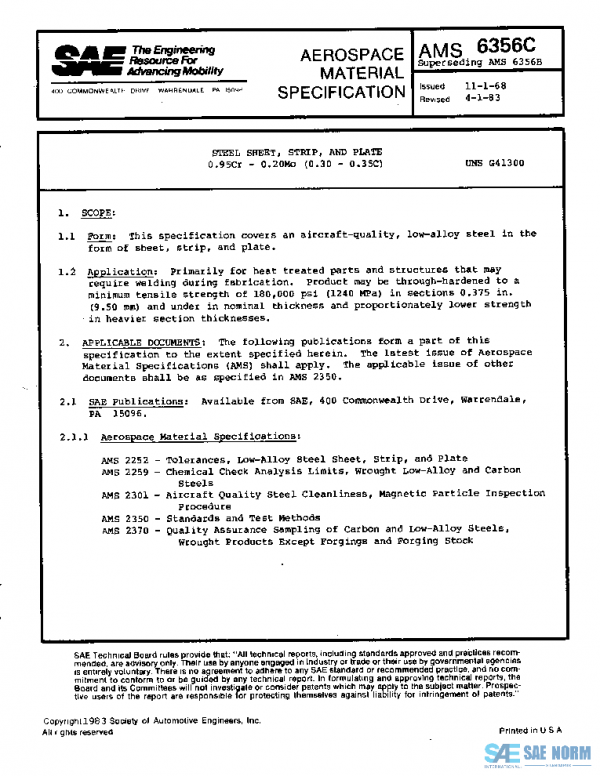 SAE AMS6356C PDF