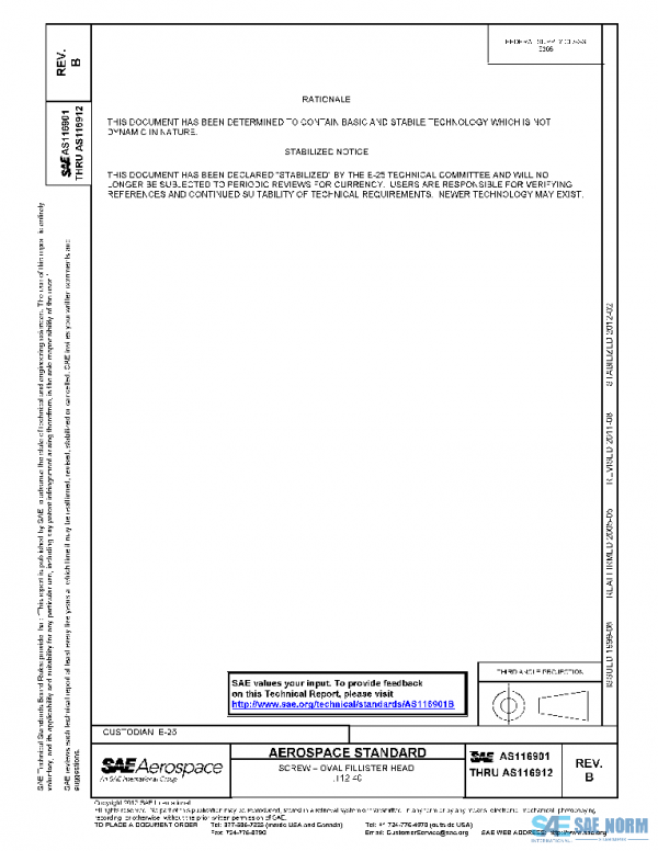 SAE AS116901B PDF