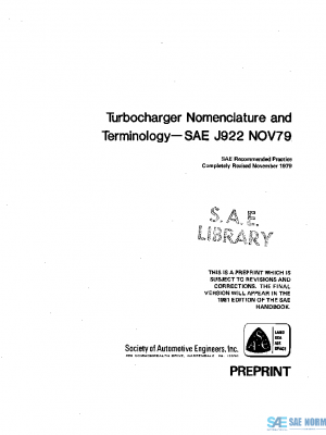 SAE J922_197911 PDF