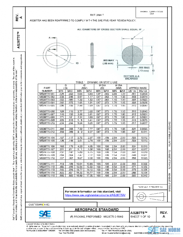 SAE AS28775A PDF