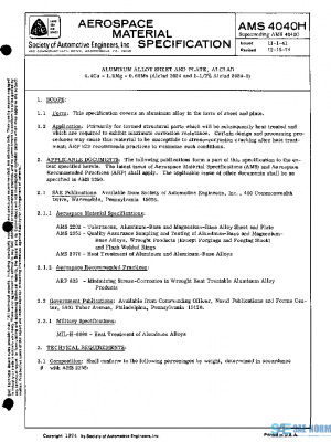 SAE AMS4040H PDF