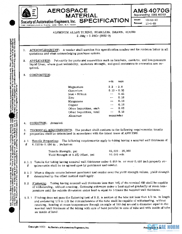 SAE AMS4070G PDF