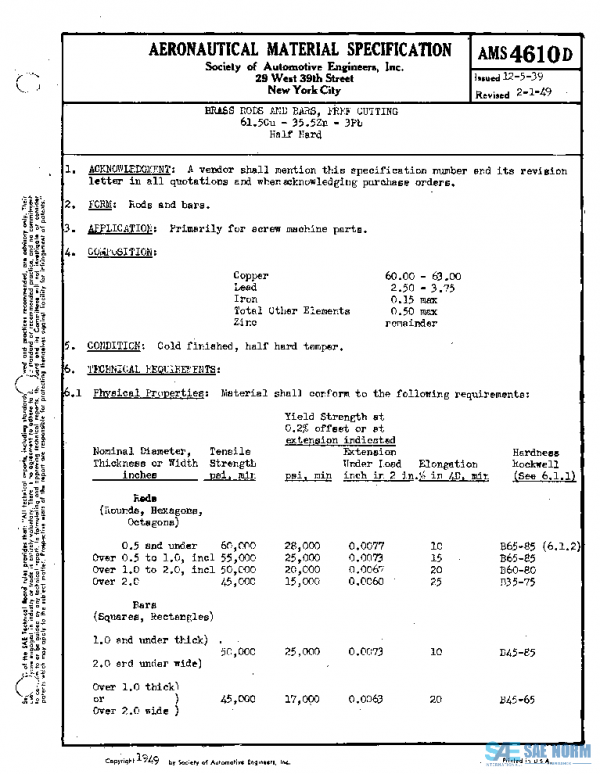 SAE AMS4610D PDF