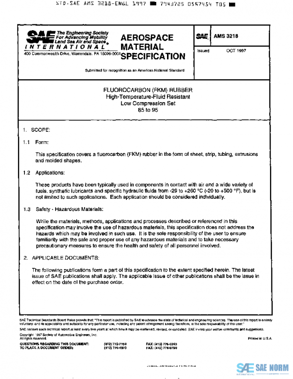 SAE AMS3218 PDF
