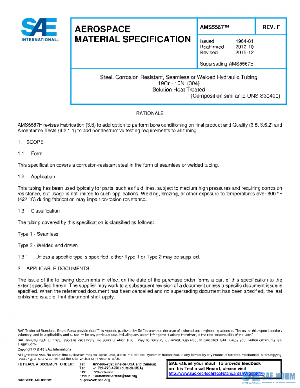 SAE AMS5567F PDF